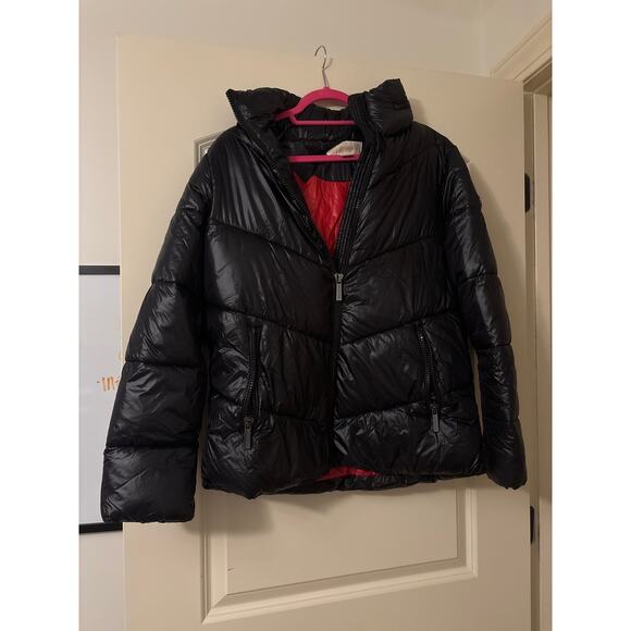 Michael Kors black puffer jacket women’s medium - Picture 1 of 5